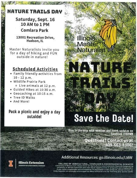 IL Master Naturalist Nature Trails Day